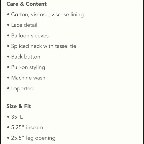 Anthropologie Lissa Romper XL-NWT - Picture 5 of 11